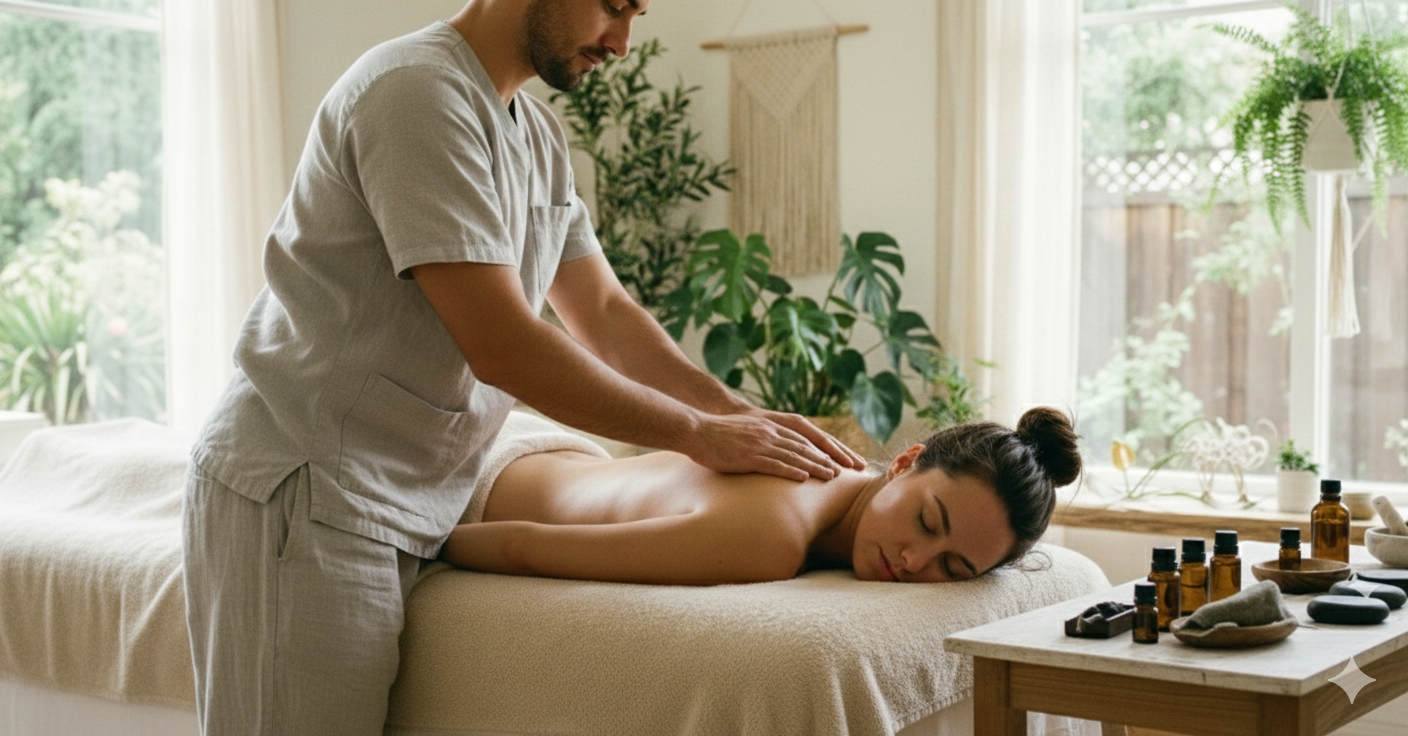 Massagem pode mudar seu dia